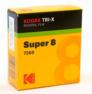 Kodak Super 8 Tri-X 200D B/W