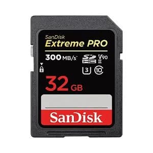 SanDisk Extreme Pro SDHC 32GB 300MB/sec